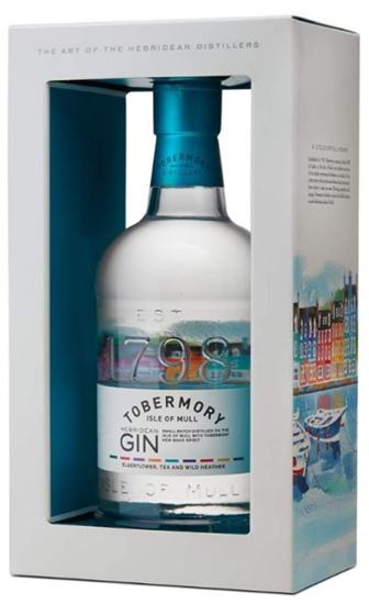 Image sur Tobermory Isle Of Mull Hebridean Gin 43.3° 0.7L